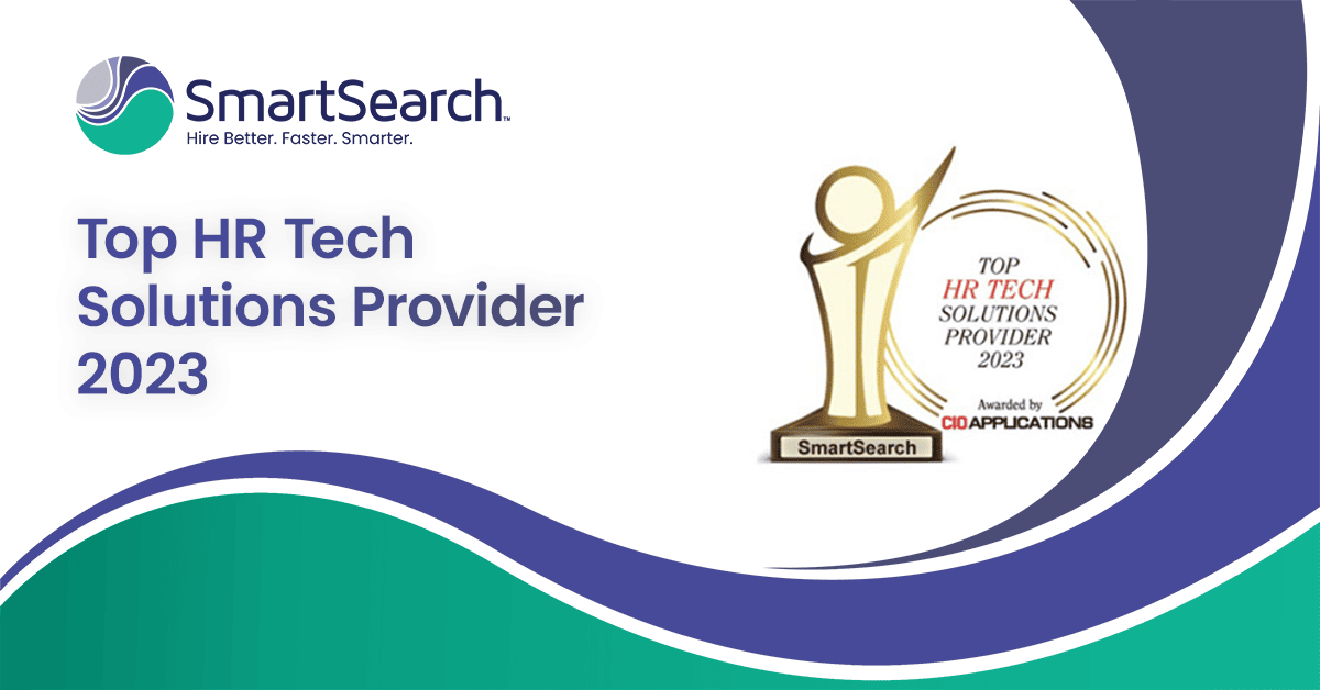 SmartSearch wins award for Top HR Tech Solutions Provider 2023