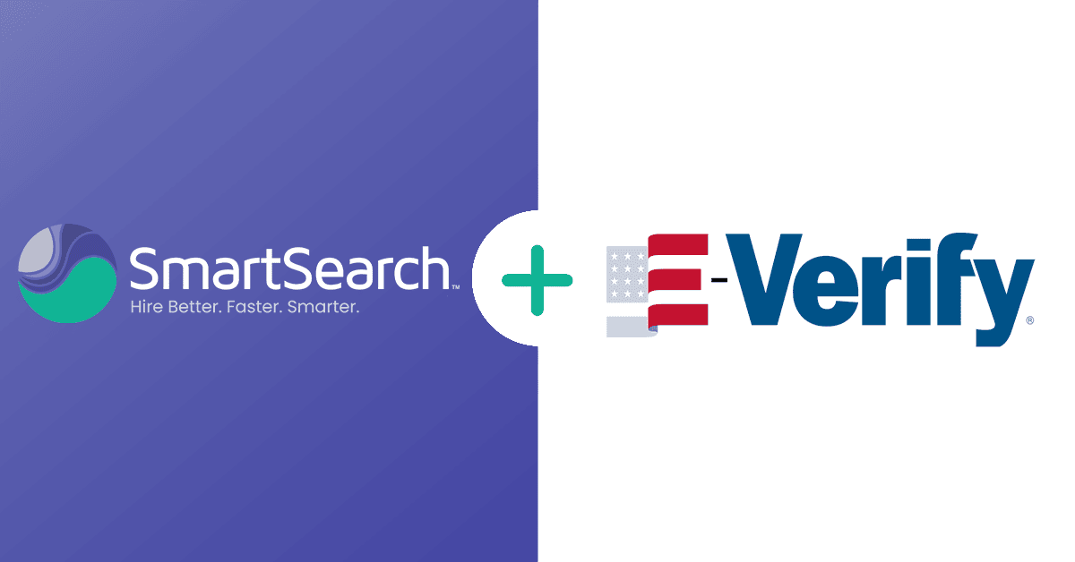 SmartSearch Integration with E-Verify