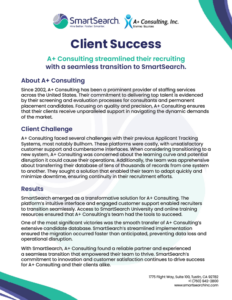 A+ Consulting Client Success